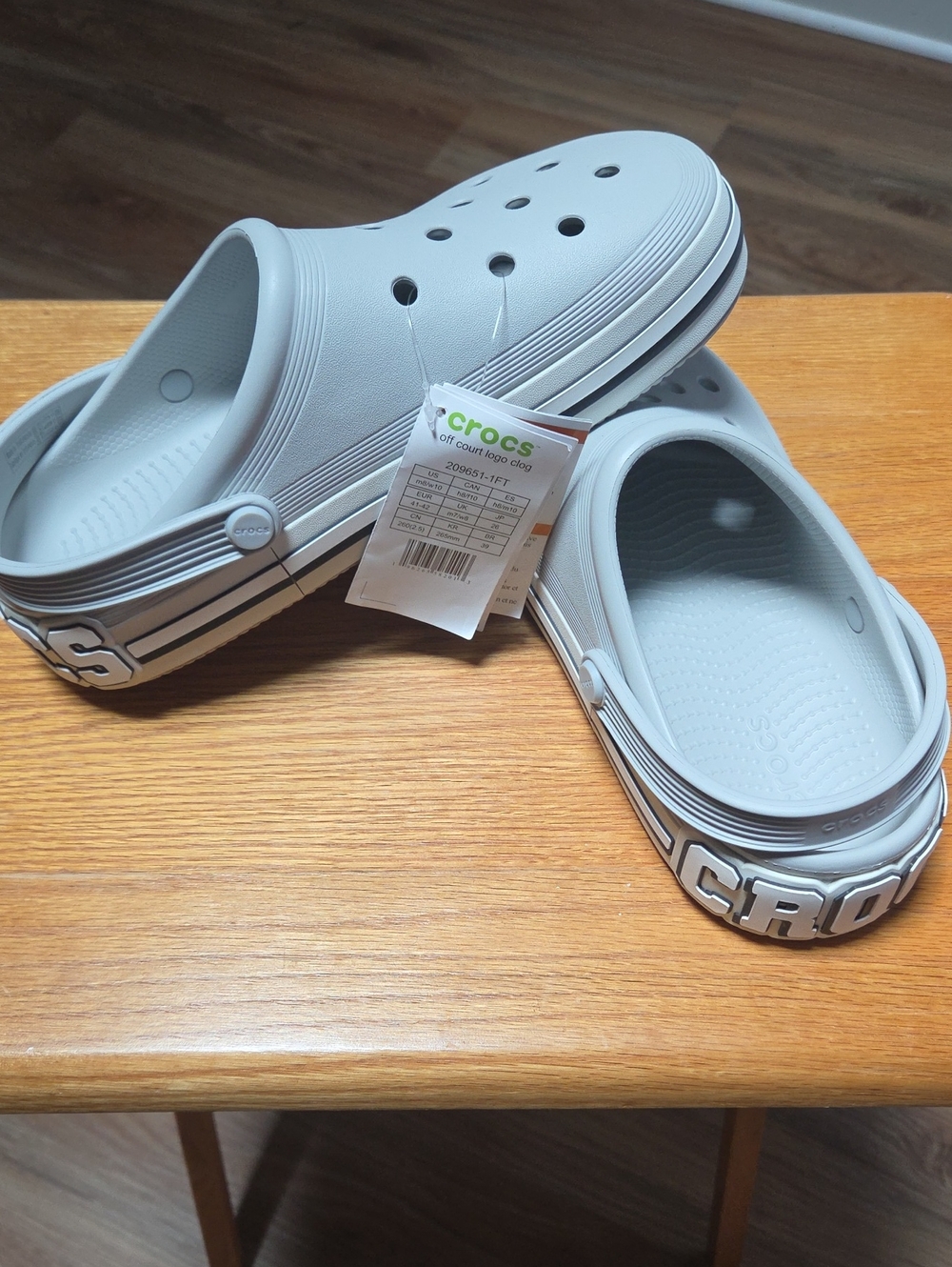 Off Court Logo Clog